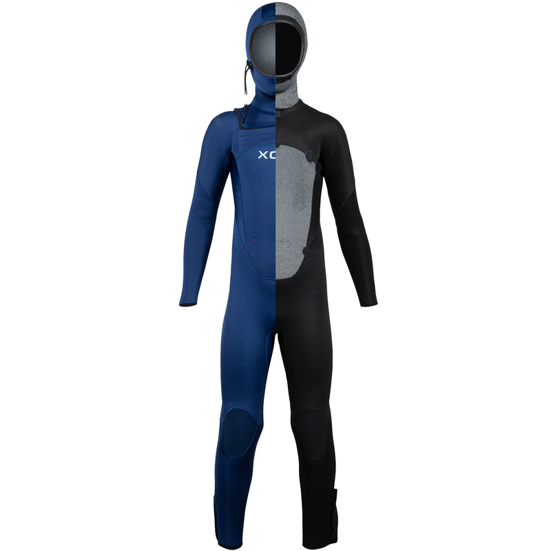 Load image into Gallery viewer, Xcel Youth Axis 5/4 Hooded Chest-Zip Wetsuit 2