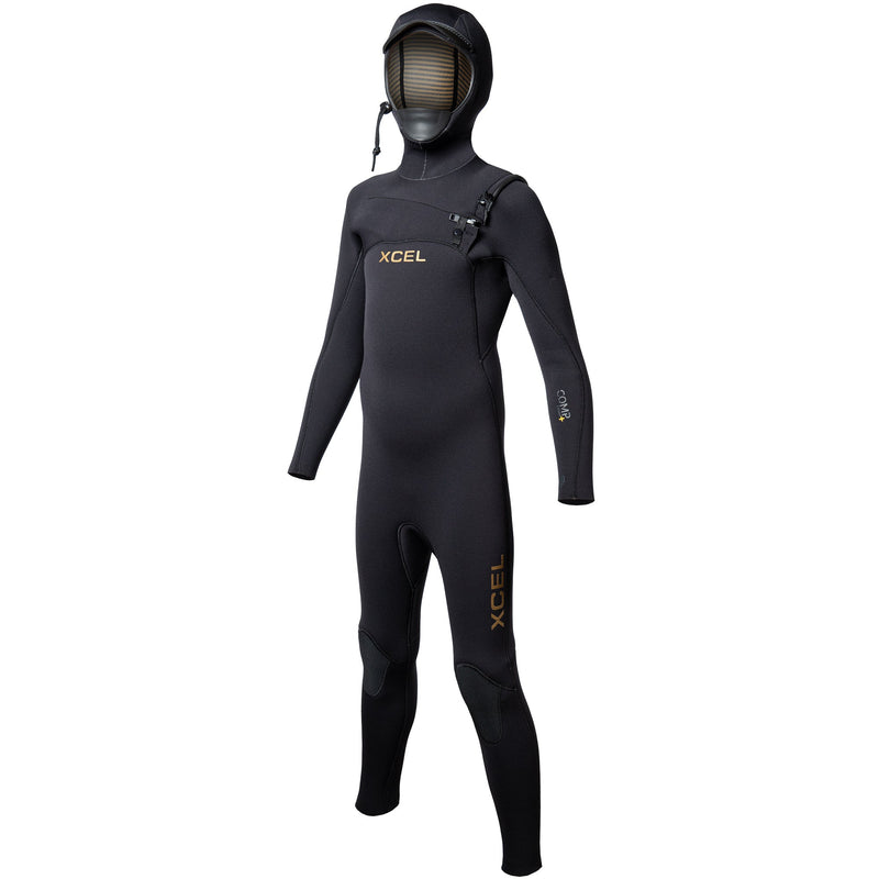 Load image into Gallery viewer, Xcel Youth Comp+ 5/4 Hooded Chest-Zip Wetsuit 3