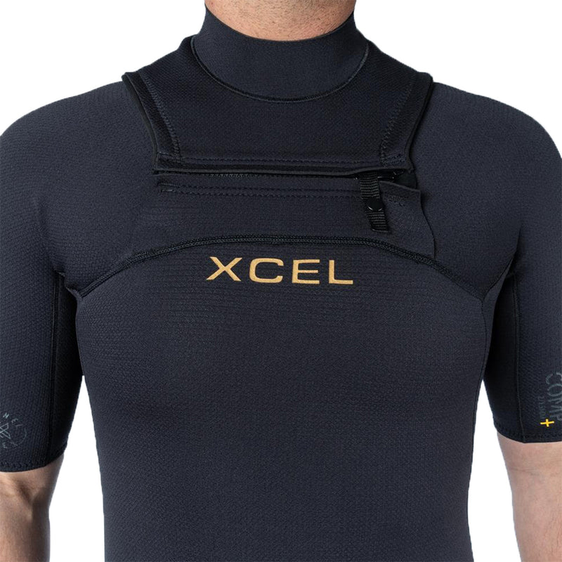 Load image into Gallery viewer, Xcel Comp+ 2/1.5 Short Sleeve Chest-Zip Spring Wetsuit 4