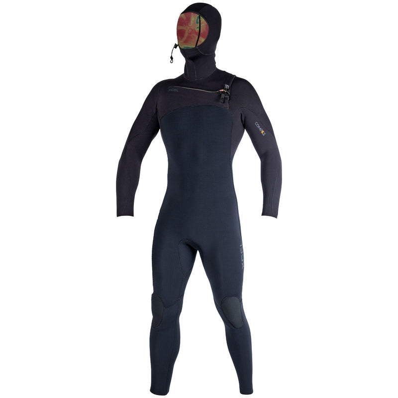 Load image into Gallery viewer, Xcel Comp X 4.5/3.5 Hooded Chest-Zip Wetsuit 3