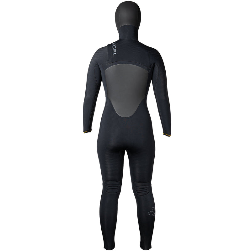 Load image into Gallery viewer, Xcel Women's Drylock 6/5 Hooded Chest-Zip Wetsuit 2