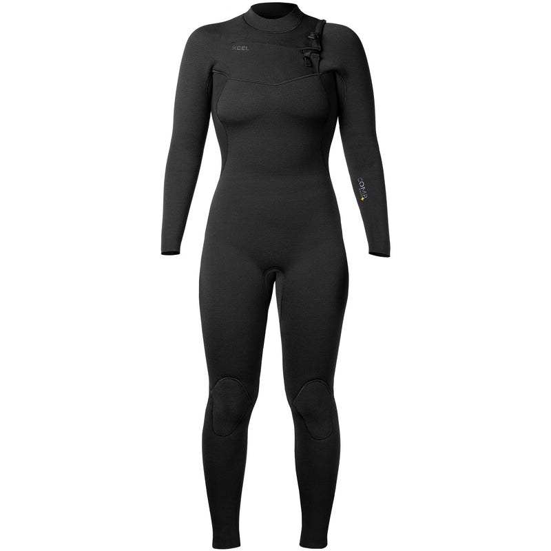 Load image into Gallery viewer, Xcel Women's Comp+ 4/3 Chest-Zip Wetsuit 1