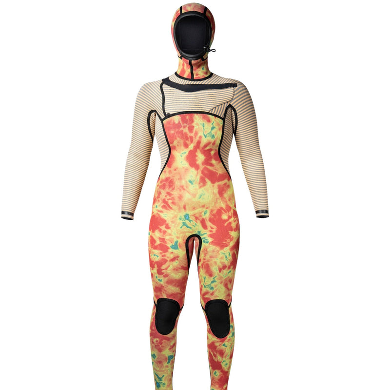Load image into Gallery viewer, Xcel Women's Comp X 4.5/3.5 Hooded Chest-Zip Wetsuit 10
