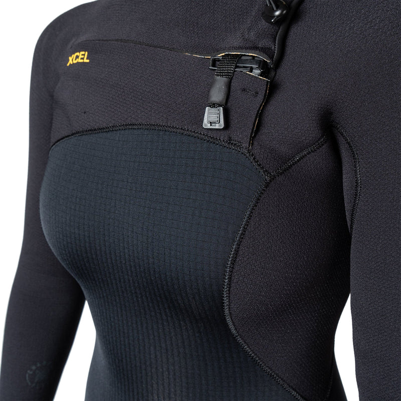 Load image into Gallery viewer, Xcel Women's Comp X 4.5/3.5 Hooded Chest-Zip Wetsuit 4