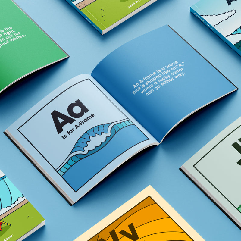 Load image into Gallery viewer, Alphabet of Waves Book by Scott Proctor & Rick Albano 4