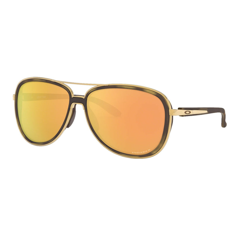 Load image into Gallery viewer, Oakley Split Time Polarized Sunglasses - Matte Brown Tortoise/Prizm Rose Gold 1