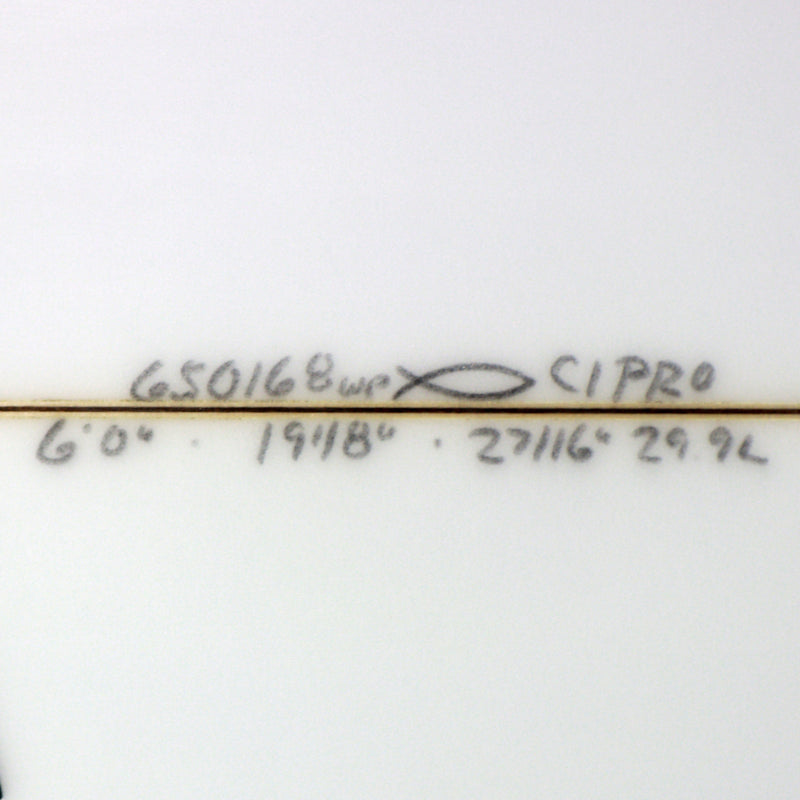 Load image into Gallery viewer, Channel Islands CI Pro 6'0 × 19 ⅛ × 2 7/16 Surfboard 4