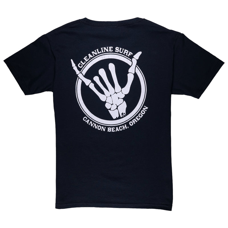 Load image into Gallery viewer, Cleanline Youth Shaka Bones T-Shirt 1