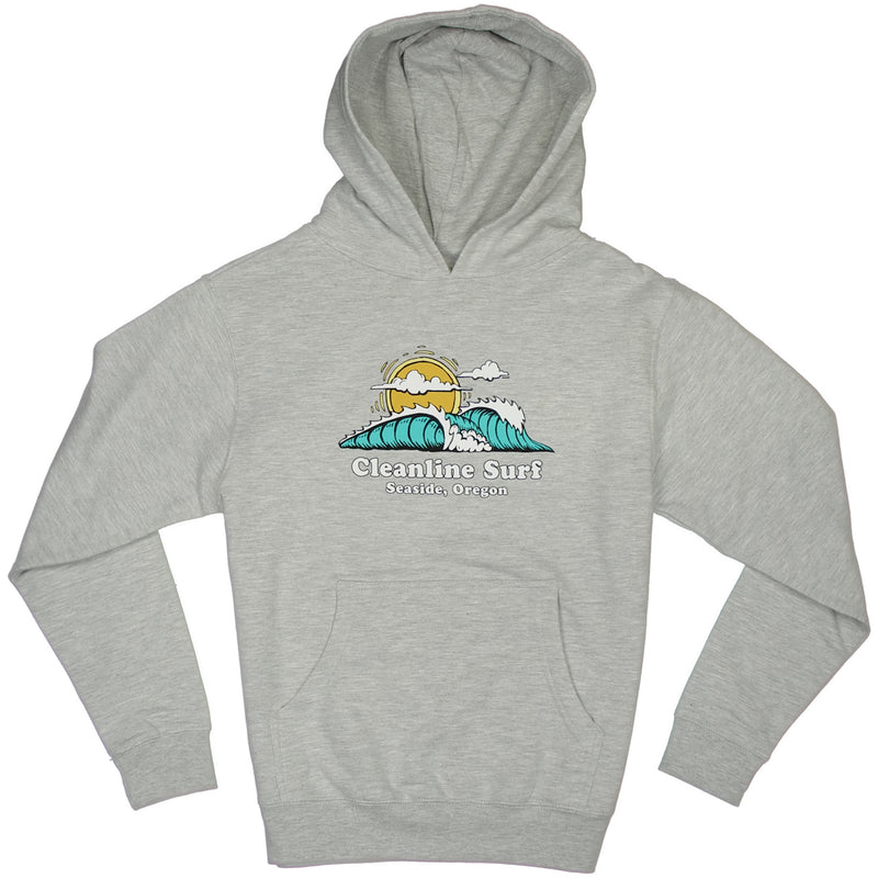 Load image into Gallery viewer, Cleanline Youth Sunset Tube Hoodie 3