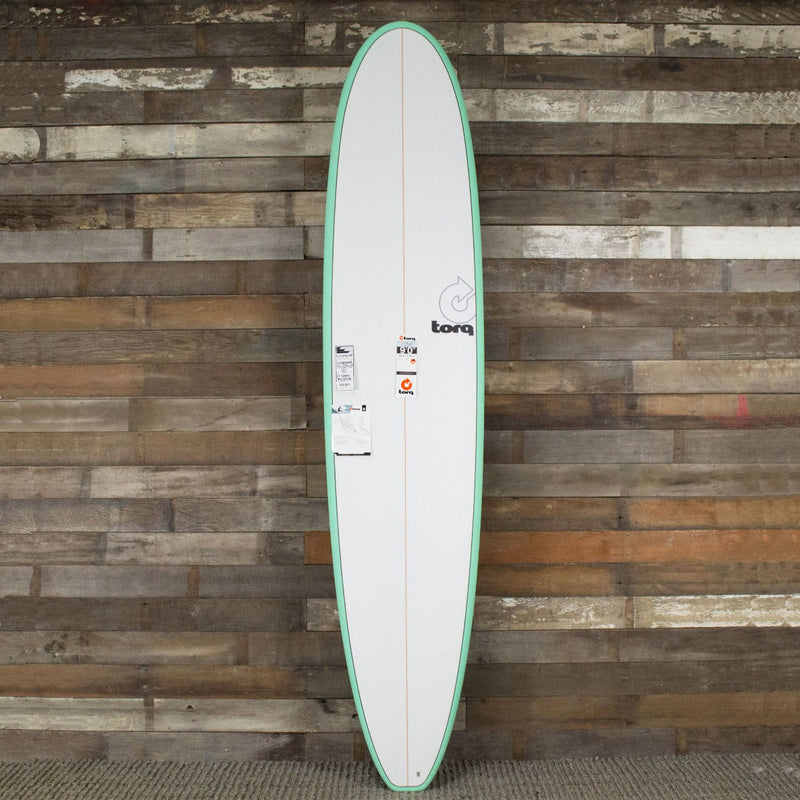 Load image into Gallery viewer, Torq Longboard TET 8'6 × 22 ½ × 3 ⅛ Surfboard - Seagreen/White 1