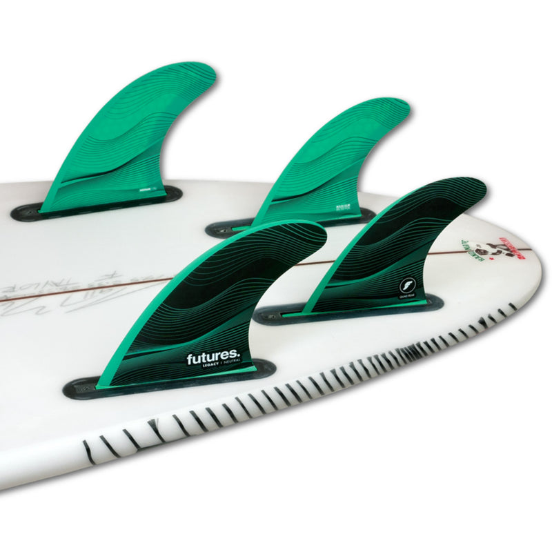 Load image into Gallery viewer, Futures F6 Legacy Honeycomb Tri-Quad Fin Set 3