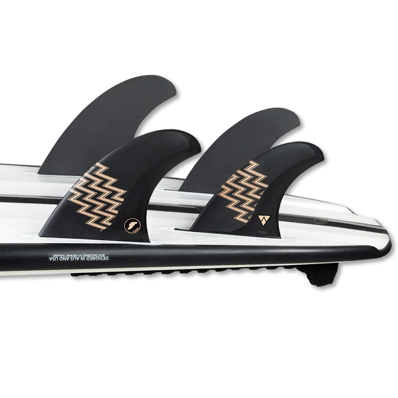 Load image into Gallery viewer, Futures Gerry Lopez Alpha Tri-Quad Fin Set 2