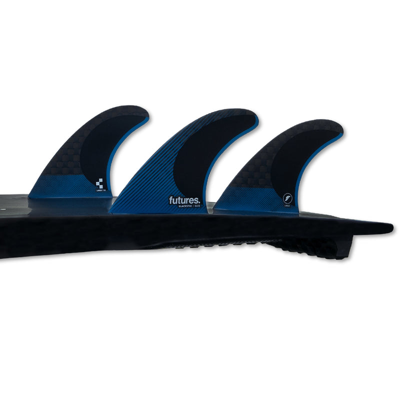 Load image into Gallery viewer, Futures R8 Blackstix Tri-Fin Set 3