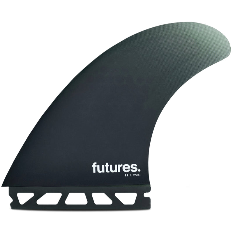 Load image into Gallery viewer, Futures T1 Honeycomb Twin + 1 Fin Set 3