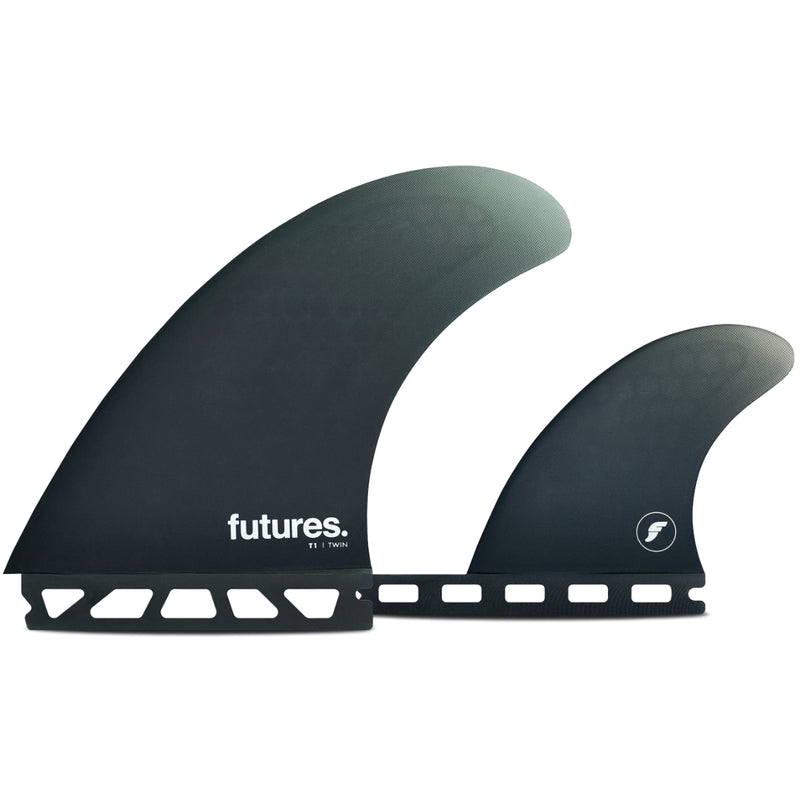 Load image into Gallery viewer, Futures T1 Honeycomb Twin + 1 Fin Set 1