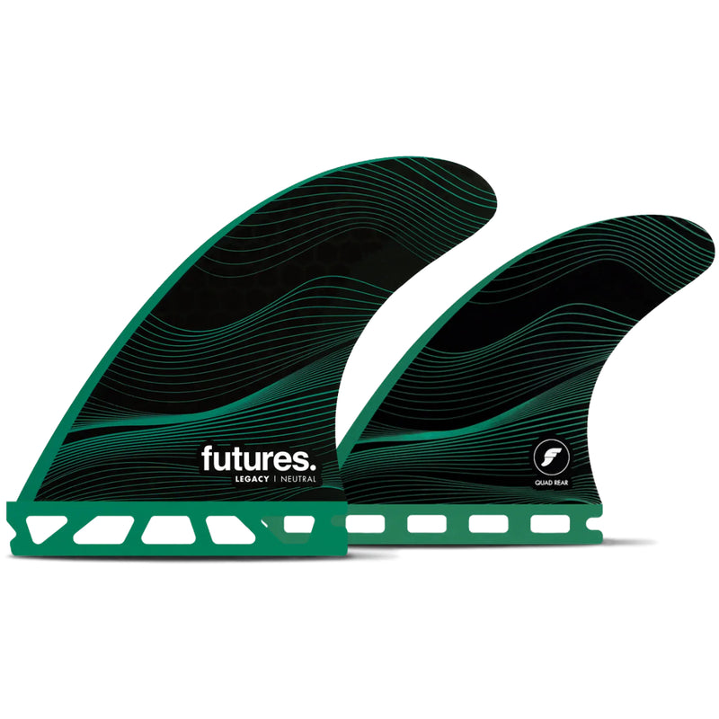 Load image into Gallery viewer, Futures F6 Legacy Honeycomb Quad Fin Set 2
