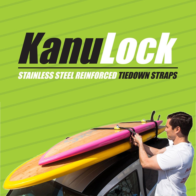 Load image into Gallery viewer, FCS KanuLock Rack Tie-Down Strap Set - 13" 4