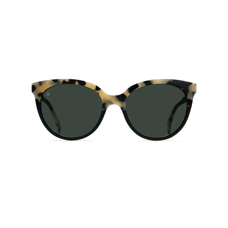 Load image into Gallery viewer, RAEN Women's Lily Sunglasses - Chai Tort/Green 1