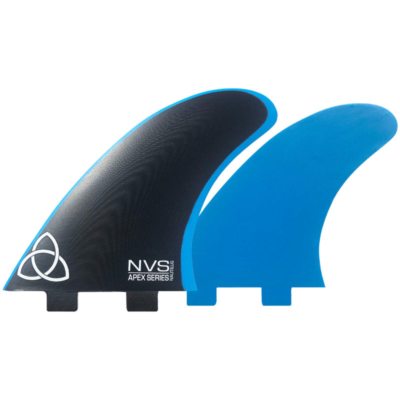 Load image into Gallery viewer, NVS Nautilus Apex Series Dual Tab Twin + 1 Fin Set 2