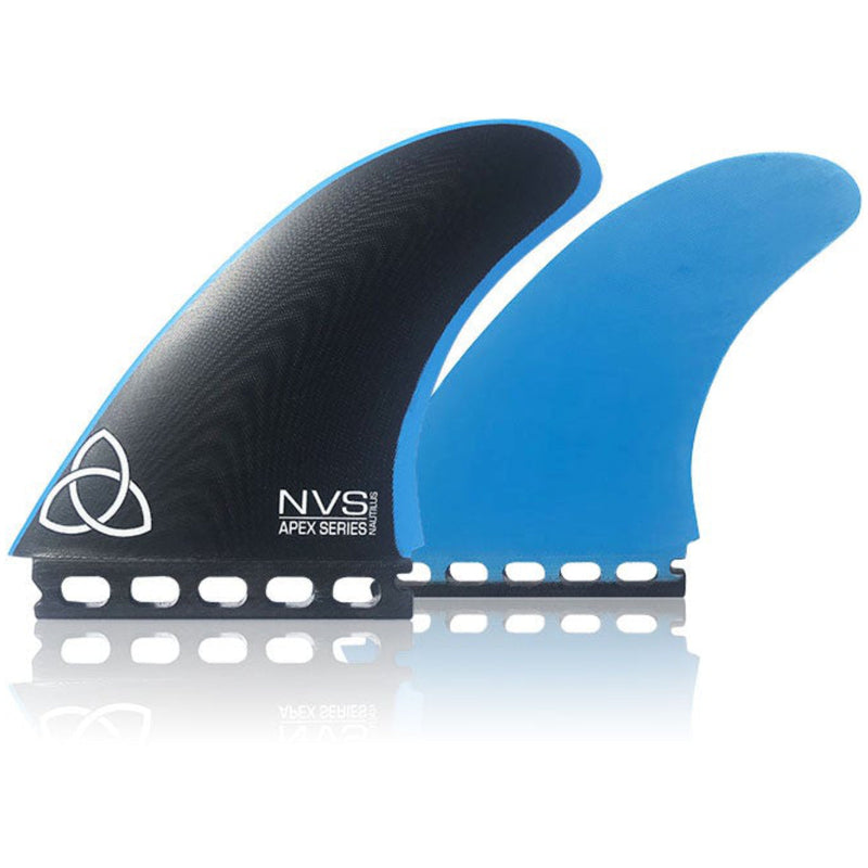 Load image into Gallery viewer, NVS Nautilus Apex Series Single Tab Twin Fin Set 2
