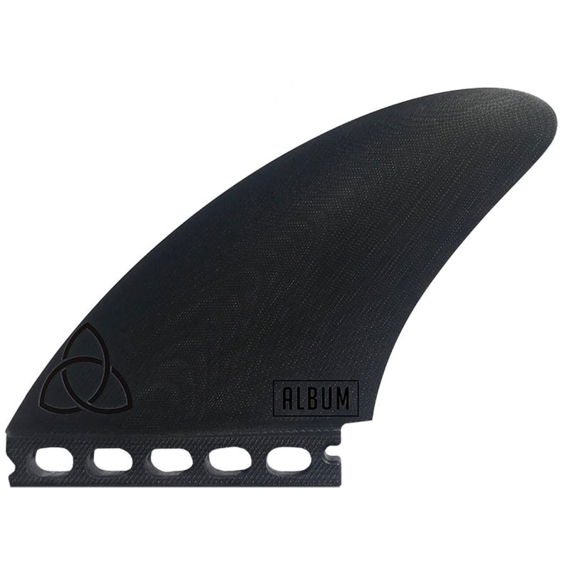 Load image into Gallery viewer, NVS Album Fascination Apex Series Single Tab Quad Fin Set 1