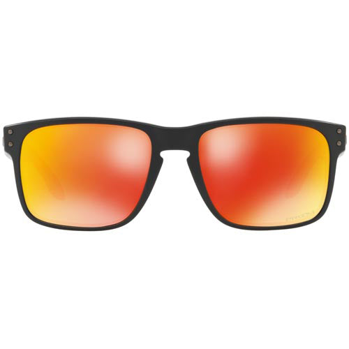 Load image into Gallery viewer, Oakley Holbrook Sunglasses - Matte Black/Prizm Ruby 3