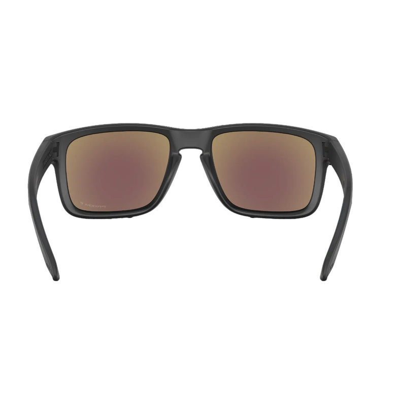 Load image into Gallery viewer, Oakley Holbrook Polarized Sunglasses - Matte Black/Prizm Sapphire 3
