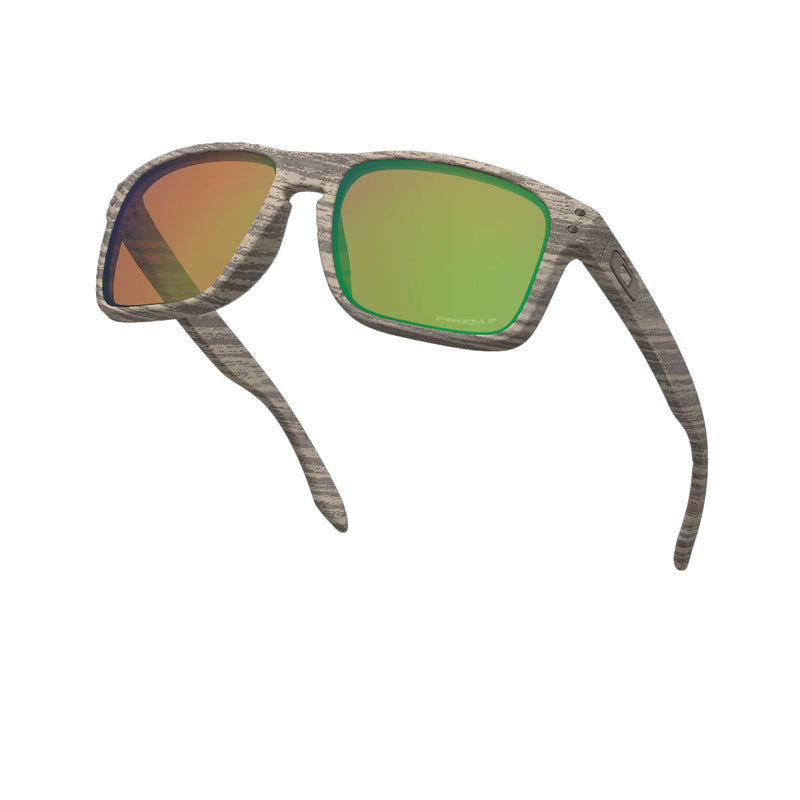 Load image into Gallery viewer, Oakley Holbrook Woodgrain Collection Polarized Sunglasses - Woodgrain/Prizm Shallow Water 5