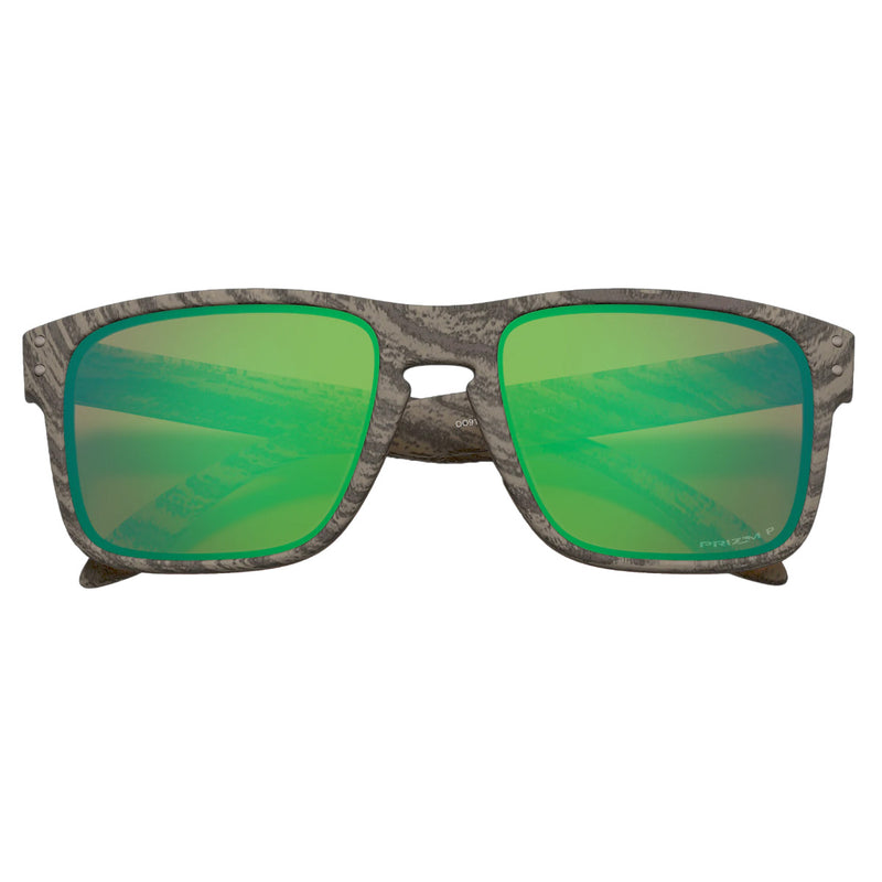 Load image into Gallery viewer, Oakley Holbrook Woodgrain Collection Polarized Sunglasses - Woodgrain/Prizm Shallow Water 6