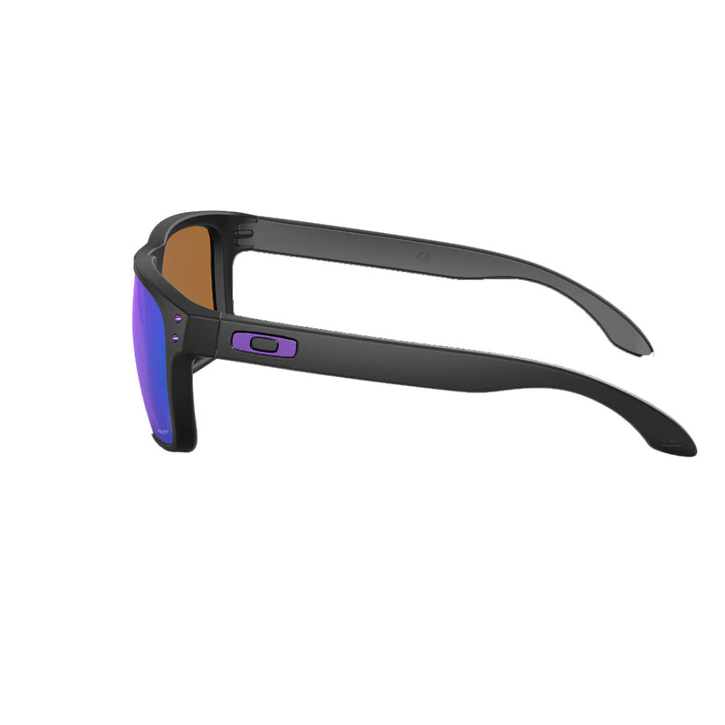 Load image into Gallery viewer, Oakley Holbrook Sunglasses - Matte Black/Prizm Violet 4