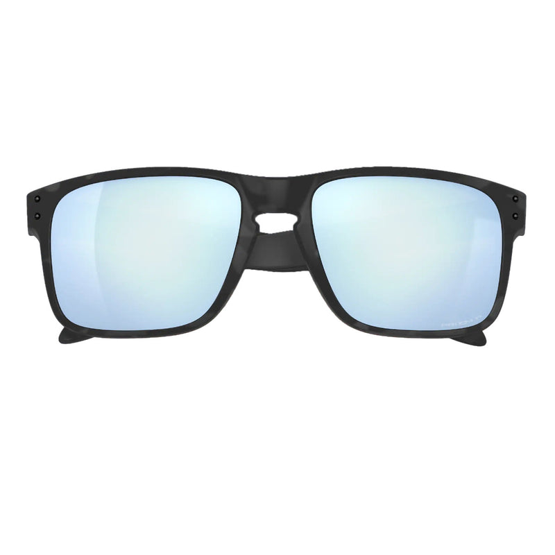 Load image into Gallery viewer, Oakley Holbrook Polarized Sunglasses - Matte Black Camo/Prizm Deep Water 6