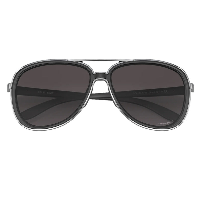Load image into Gallery viewer, Oakley Split Time Sunglasses - Velvet Black/Prizm Gray Gradient 6