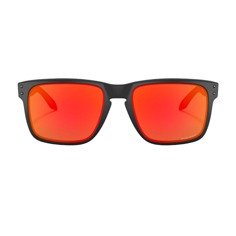 Load image into Gallery viewer, Oakley Holbrook XL Sunglasses - Matte Black/Prizm Ruby 2