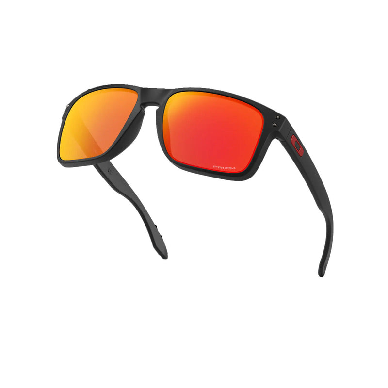 Load image into Gallery viewer, Oakley Holbrook XL Sunglasses - Matte Black/Prizm Ruby 5