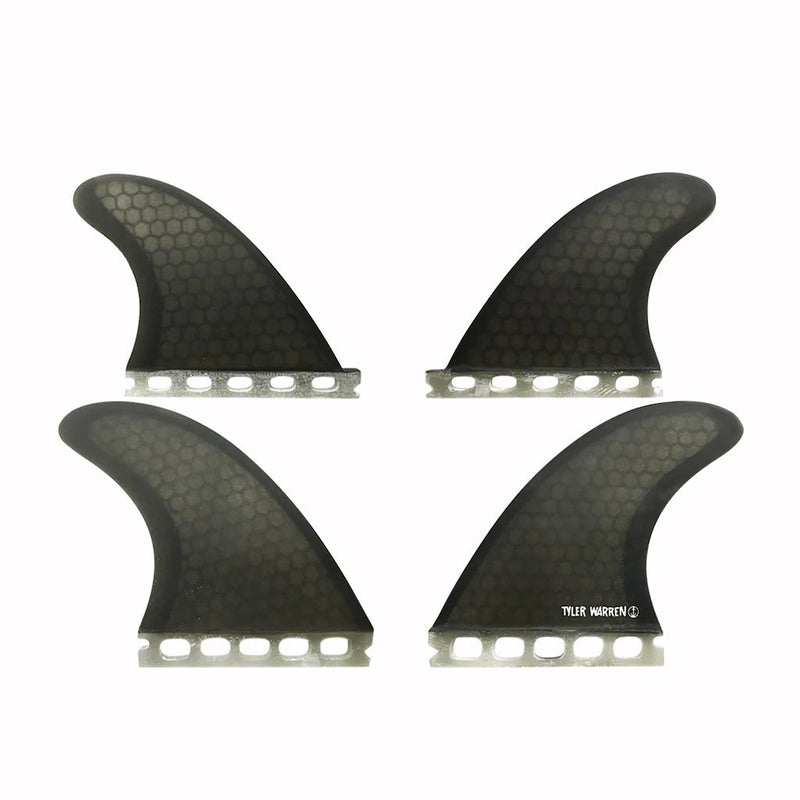 Load image into Gallery viewer, Captain Fin Co. Tyler Warren Single Tab Quad Fin Set 2