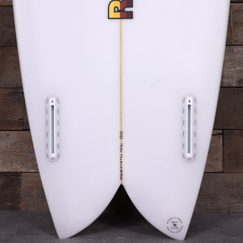 Load image into Gallery viewer, Rip Curl Twin PU 5'8 × 21 × 2 ½ Surfboard - Clear/Natural 3
