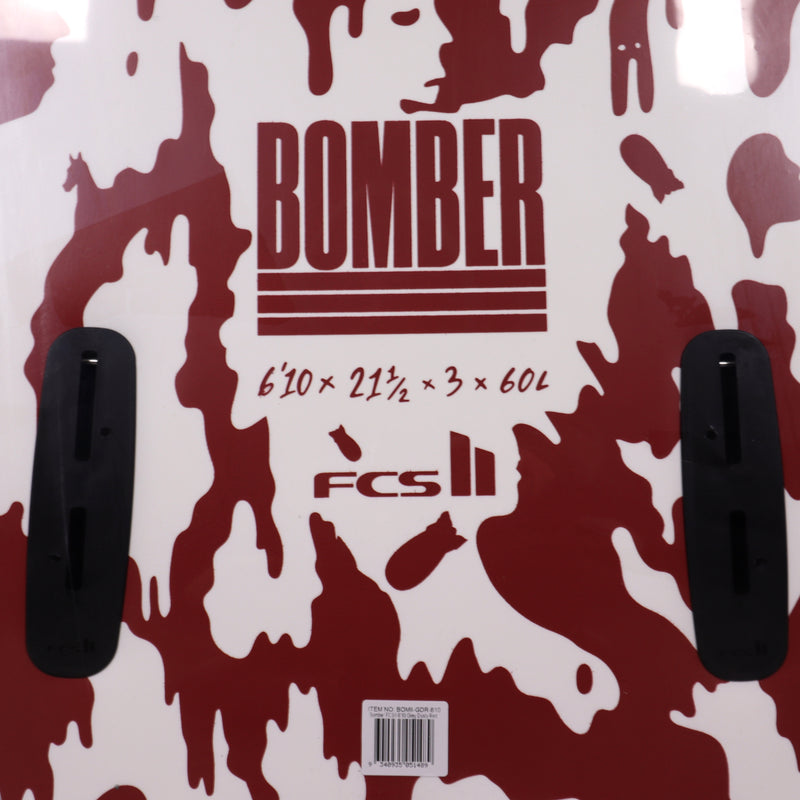 Load image into Gallery viewer, Softech Bomber 6'10 × 21 ½ × 3 Soft Surfboard - Gray/Dusty Red 4