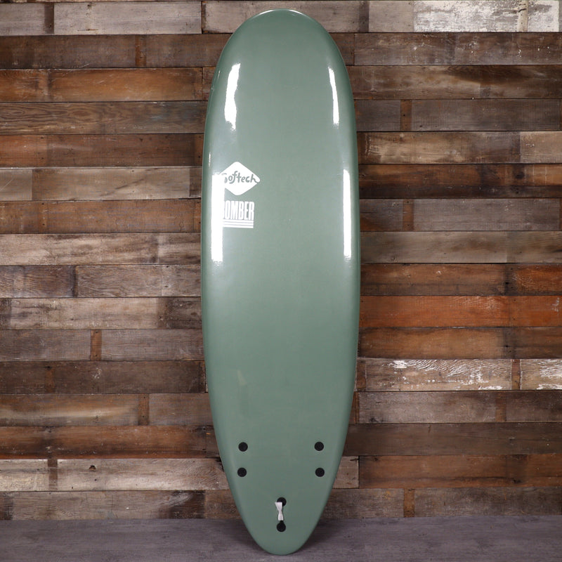 Load image into Gallery viewer, Softech Bomber 6'4 × 21 × 3 Soft Surfboard - Smoke Green/White 1