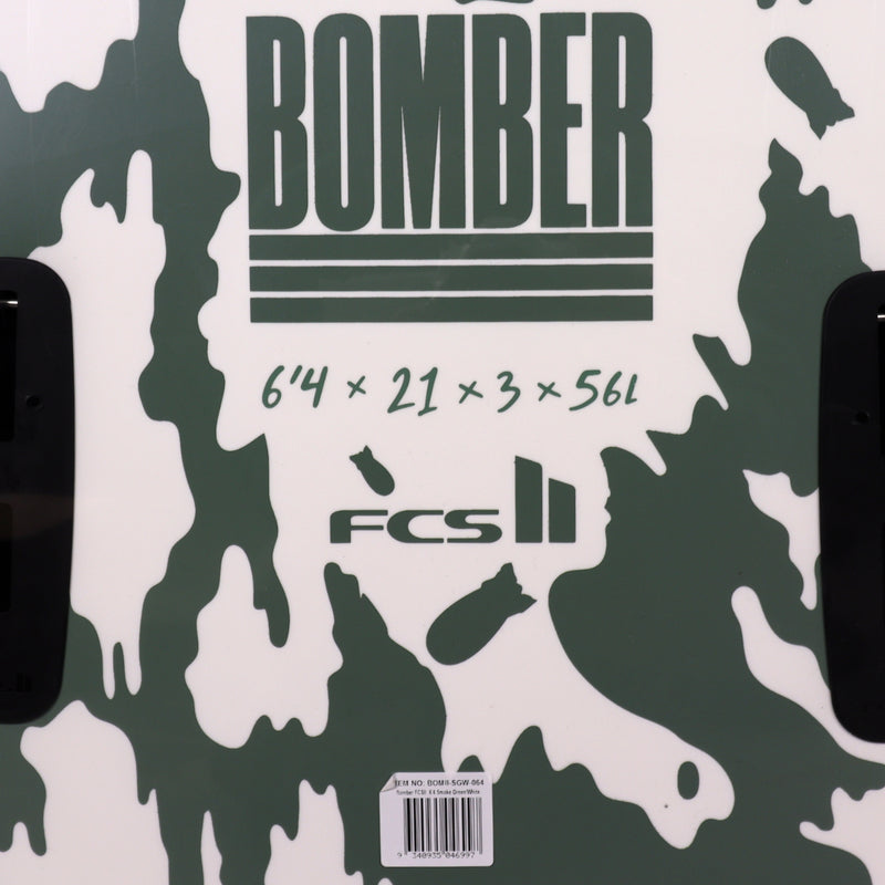 Load image into Gallery viewer, Softech Bomber 6'4 × 21 × 3 Soft Surfboard - Smoke Green/White 4
