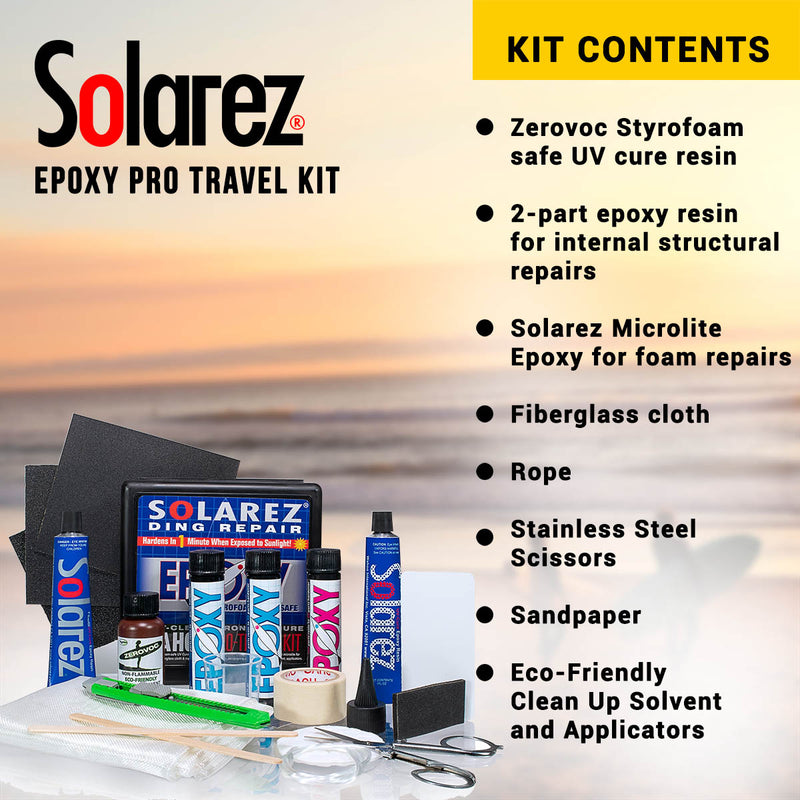 Load image into Gallery viewer, Solarez Epoxy Pro Travel Ding Repair Kit 3