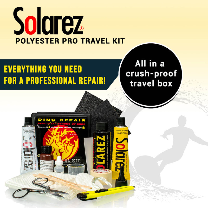 Load image into Gallery viewer, Solarez Polyester Pro Travel Ding Repair Kit 4