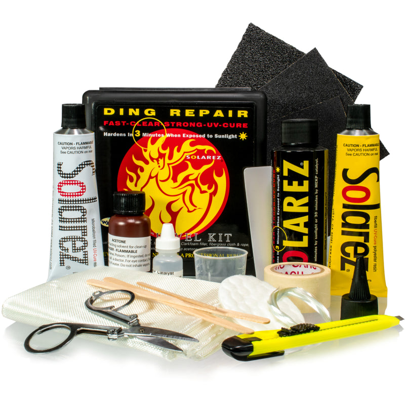 Load image into Gallery viewer, Solarez Polyester Pro Travel Ding Repair Kit 1