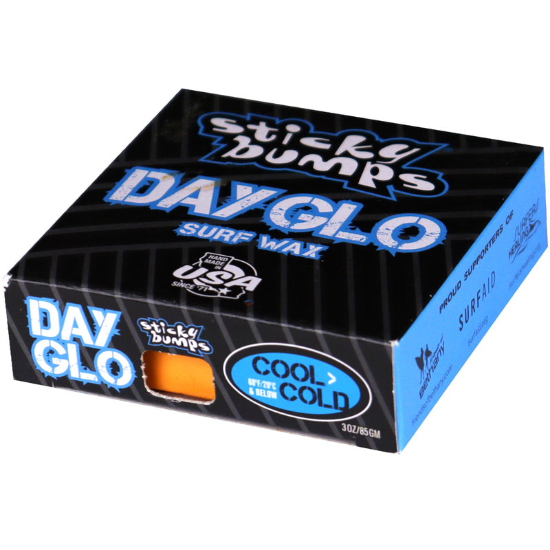 Load image into Gallery viewer, Sticky Bumps Day Glo Cool/Cold Surf Wax 7