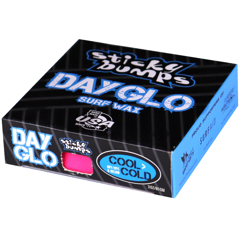 Load image into Gallery viewer, Sticky Bumps Day Glo Cool/Cold Surf Wax 16