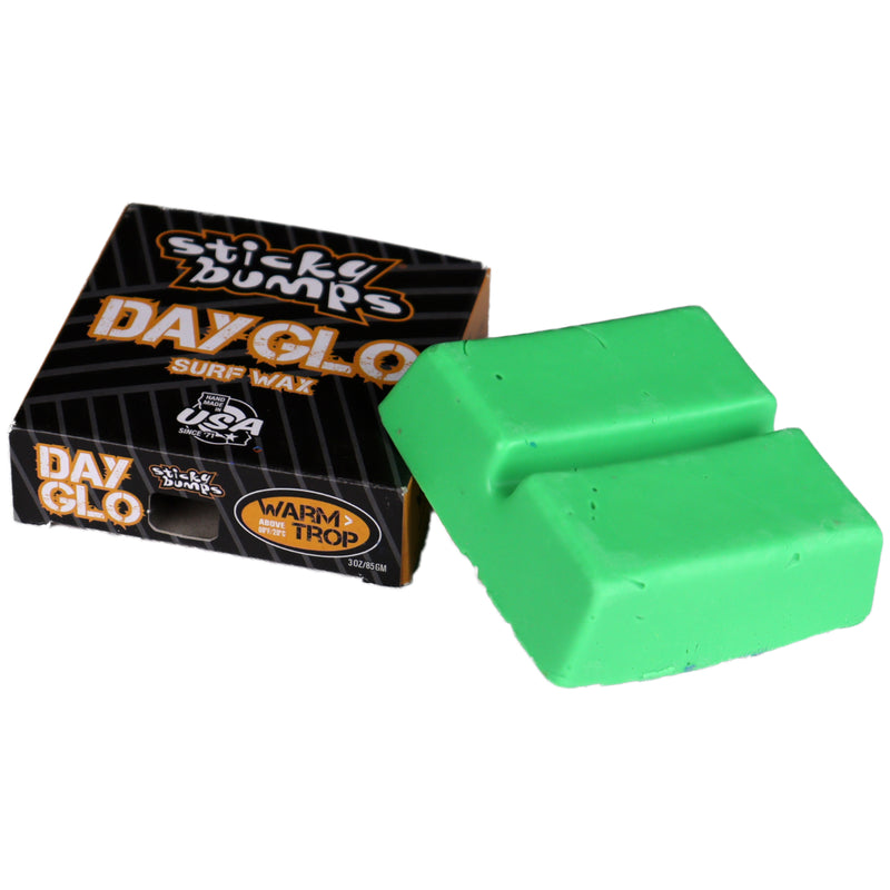 Load image into Gallery viewer, Sticky Bumps Day-Glo Warm/Tropical Surf Wax 2