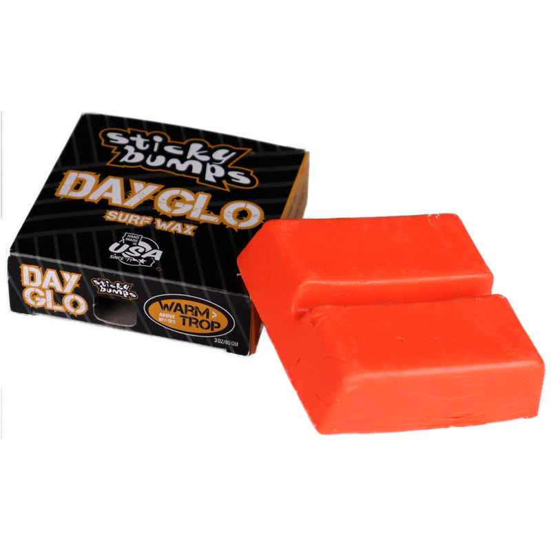 Load image into Gallery viewer, Sticky Bumps Day-Glo Warm/Tropical Surf Wax 5