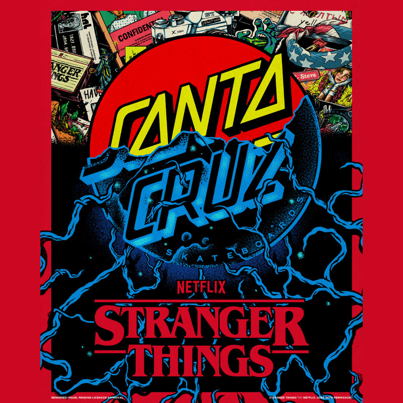 Load image into Gallery viewer, Santa Cruz Stranger Things Screaming Hand Pintail 33" Longboard Complete 5