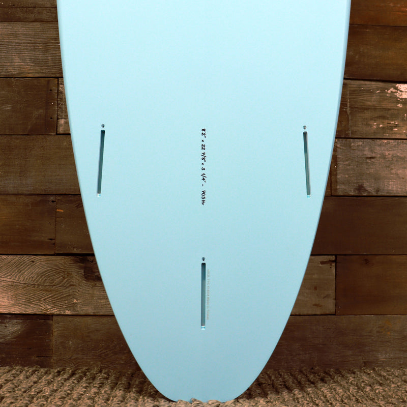 Load image into Gallery viewer, Torq Mod Fun V+ TET 8'2 × 22 ⅞ × 3 ¼ Surfboard - Blue/White Pinline 3