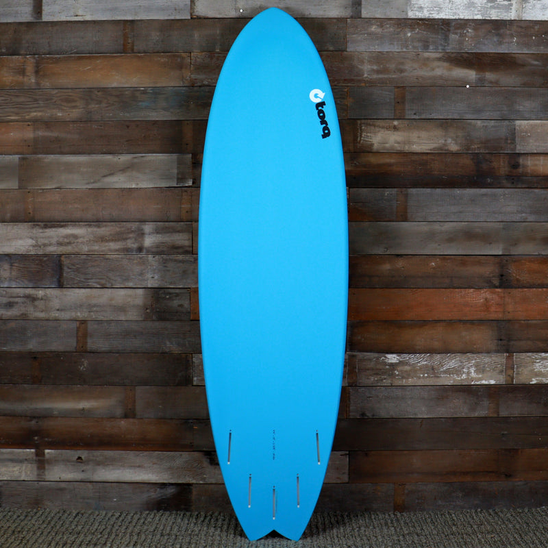 Load image into Gallery viewer, Torq ModFish TET 6'6 × 21 × 2 ⅝ Surfboard - Miami Blue Pinline 2