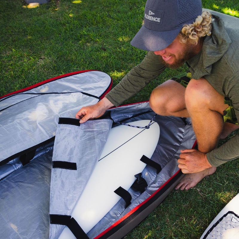 Load image into Gallery viewer, VEIA John John Florence Convertible 2-3 Board Travel Surfboard Bag 8